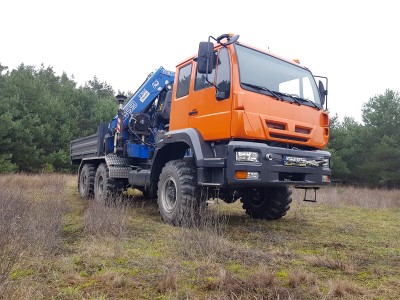 URAL z żurawiem FASSI F365