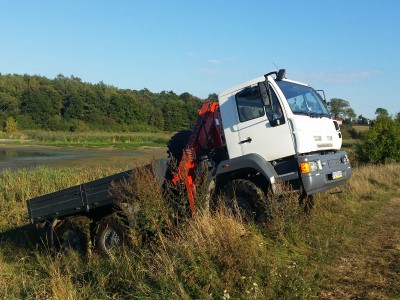 URAL z żurawiem ATLAS